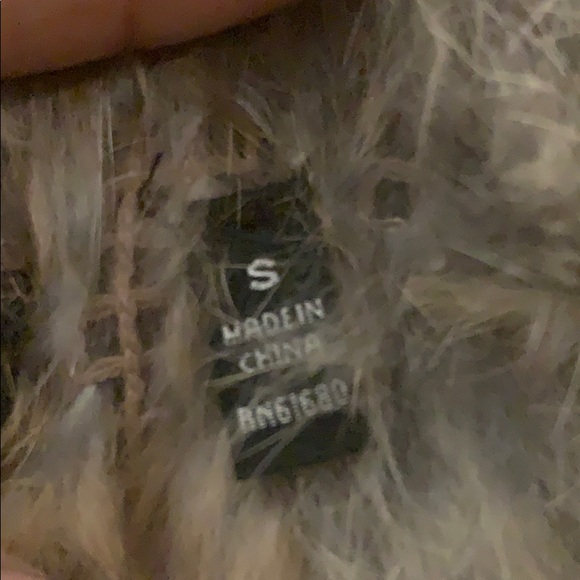 Rabbit fur vest - real fur - Picture 3 of 5